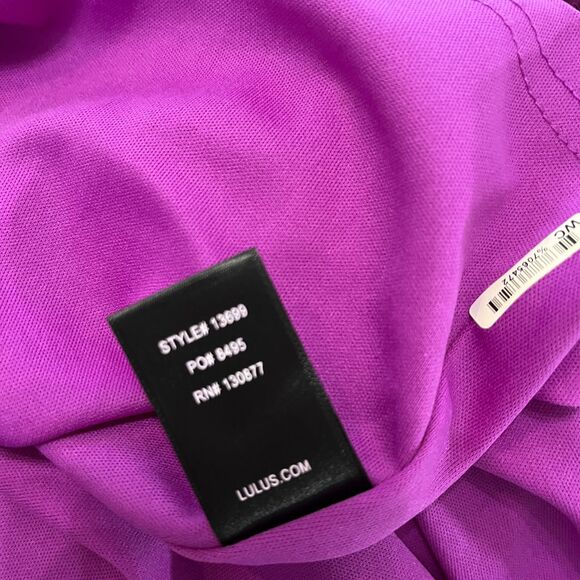 Lulus Mythical Kind of Love Flowy Purple Dress Size Small - Picture 9 of 13